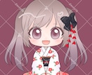 着物姿の可愛いアイコン描きます 量産型だからコスパ良し☆新年のご挨拶にいかがですか？ イメージ8