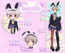 アイコンや立ち絵描きます パキッとした色味が得意です！ミニキャラも描きます！ イメージ4