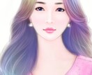 カラフル♡オシャレ似顔絵を描きます 人と差を付ける、プレゼント、自分へのご褒美、部屋に飾る等等に イメージ3