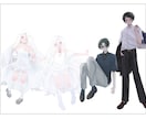 最短即日～！立ち絵制作します 表情差分何枚でも◎TRPGやゲーム素材、VTuber活動にも イメージ8
