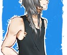 SNS用のアイコンイラストを描きます 等身からミニキャラまで様々な絵柄で描けます！ イメージ3