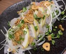 余った魚の切り身でガーリックカルパッチョ教えます 特製ガーリックオイルと白身魚の相性抜群です！ イメージ1