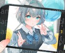 一枚絵、立ち絵イラスト等、可愛いイラスト承ります 商品利用可◎VTuber、活動者の方にお勧めです！ イメージ2