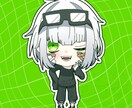 最短で即日納品！デフォルメキャライラスト描きます SNSアイコン使用やグッズ用にオススメ！ イメージ3