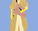 イラスト描きます シンプルでお洒落なイラスト描きます。 イメージ2