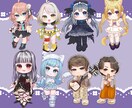 スピード納品！可愛いもちぷにSDキャラ描きます 商用利用無料！ラフ修正何度でも何度でも無料！ イメージ2