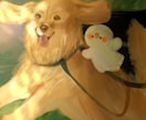 しあわせな雰囲気の愛犬・愛猫ちゃん描きます ふわふわな毛並みをかわいく再現！大事な家族の誕生日などに！ イメージ7