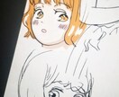 海外風 おしゃれな漫画風イラスト描きます 似顔絵 カップル ペット/アイコンやプレゼントに！ イメージ6