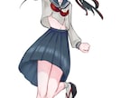 何でも、厚塗り絵を最安値で描きます 一枚絵/サムネ/アイコン/キャラデザ/立ち絵/TRPG イメージ5