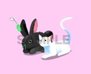 動物、人外のイラストを可愛く描きます ご自身のオリジナルキャラクターでも可能(人外のみ) イメージ9
