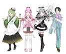キャラクター立ち絵・一枚絵お描きします キービジュアルなど目を惹くイラストを制作します イメージ2