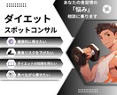 ピンポイント解決型ダイエット電話相談に乗ります 【限定２名価格】ダイエットスイッチを入れたい方ぜひ！ イメージ1