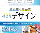 現役デザイナーがチラシを制作します 目を引くレイアウト、デザインをご提案 イメージ1