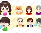 可愛いアイコン・イラスト描きます 個人・商用可。Twitter、ブログ、ゲーム等に！☆彡 イメージ4