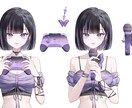 Live2D illust パーツ分けます オリジナルのキャラクターをより魅力的に/デザインも可能です! イメージ10