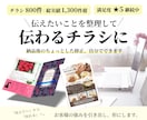 伝えたいことを整理して、伝わるチラシを作ります チラシ実績800件｜総実績1,300件超 イメージ1