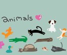 海外風タッチ♡可愛いペットを描きます ポップな雰囲気が好きな方へお届けします イメージ4