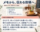 メモからあなたらしいXの投稿文10本を作成します 投稿を考える時間を減らしたい個人・小さなお店へ イメージ2