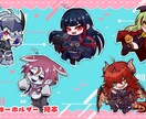 ポップで目を惹くちびキャラ描きます Vshojo、海外有名ストリーマーへの実績あり！ イメージ2