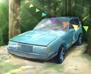 美しく温かい風景、お描きします 書籍やヘッダーに、あなただけの景色を イメージ1