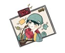 お気に入りの1枚を描きます!何度でも描き直します 商品、二次利用なんでもOKです!ミニキャラからなにまでお任せ イメージ9