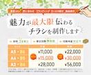 短納期！魅力が伝わり集客UPするチラシを作成します 修正回数無制限！３営業日以内に初稿をお届けいたします！ イメージ2