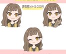 SNS用アイコン制作します ゆるかわ、大人可愛いイラスト描きます♪ イメージ2