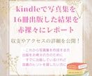 kindleで写真集を出した結果をレポートします 16冊出版した結果の収支やアクセスの詳細を公開！ イメージ1