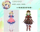 提携絵師多数！Live2Dモデル制作します イラスト～モデリングまで提携絵師と共に制作します！ イメージ5