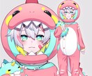 V向け！魅力的なLive2Dモデルを制作いたします キャラデザ〜モデリングまで破綻のないLive2Dモデルを制作 イメージ3