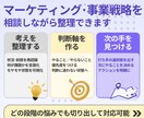 集客を改善するマーケティング相談に乗ります 経営者様向け／LP、広告、コピー等多ジャンルのマーケ支援多数 イメージ3
