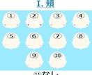 シンプル可愛いセミオーダーアイコンをつくります 27,000,000通り！パーツ内から任意の番号を選ぶだけ！ イメージ9