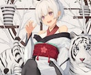 Vtuberキャラデザに一枚絵まで高品質で承ります Vtuber用立ち絵イラストやパーツ分け、配信用サムネ制作も イメージ8