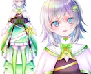 顔の強いVtuberを修正無制限でお作りします 超割引！キャラデザ＋Live2D イメージ6