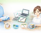 介護事業所向けの事務作業をサポートします 介護現場経験を活かし、事務作業を丁寧にサポートします。 イメージ1