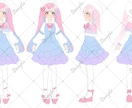 Vtuberモデル一括制作します 立ち絵・パーツ分け・モデリング全て込み！ イメージ4