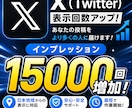 X（Twitter）のインプレッションを増加します ✅ 15000回⭐️9月までの限定価格⭐️日本地域から イメージ6