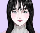 現役大学生！うるっと可愛い似顔絵描きます 写真を元に少し可愛く仕上げます！リアルさと2次元の間を！ イメージ4