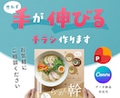 Canva・パワポでも編集できるチラシ制作します 低価格で丁寧、高クオリティなデザインをご提供！ イメージ1