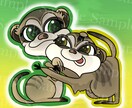 大切な家族のイラストを制作します デフォルメされたペットちゃんの可愛いイラストいかがですか？ イメージ5