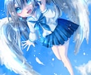 商用利用◎キラキラで透明感のあるイラストを描きます SNSでの活動やにぜひ！あなたのためにひたむきに制作します！ イメージ4