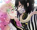 あなただけの♪ご希望のイラストを書きます ミニキャラ、アニメ、デジタル色塗りなど★ イメージ1