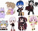 デフォルメイラスト描きます SNSや配信活動を彩るデフォルメイラスト制作します イメージ3