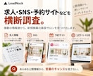 新規開業・開業予定の美容サロンを調査します 開業前の兆候を調査し、他社より早い営業先探しに イメージ3