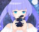 SNS用アイコンや1枚絵を描きます ふわっとした可愛らしい女の子を描きます✨️ イメージ3