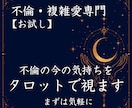 不倫の今の気持ちをお試しで視ます まずは軽く、今のあなたの心を覗いてみませんか イメージ1