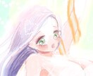 あなたの創作キャラのイラスト・アイコン描きます アイコン用の女の子のイラスト描きます( *´▽｀*) イメージ1