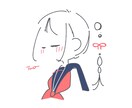 商用利用OK!SNS用のアイコン(顔+襟)描きます 個性を活かしたアイコンイラストをお届け✨ イメージ2