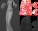 3Dモデリング、3Dデータ作成、小物作ります ゲーム　VRchat  Vtube用途に合わせた形式ok イメージ5