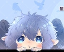 見本と同じポーズで量産ヘッダー描きます OCやVtuberキャラのヘッダーが欲しい方向け! イメージ4